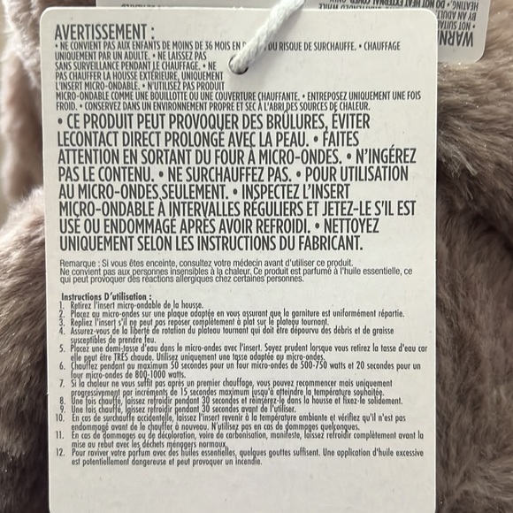 NWT snuggle puppy dog hottie microwaveable
packet infused with lavender - Picture 12 of 16